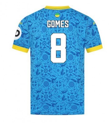 Wolves Joao Gomes #8 Tredje trøje 2025-26 Kort ærmer Wolves Joao Gomes #8 Tredje trøje 2025-26 Kort ærmer